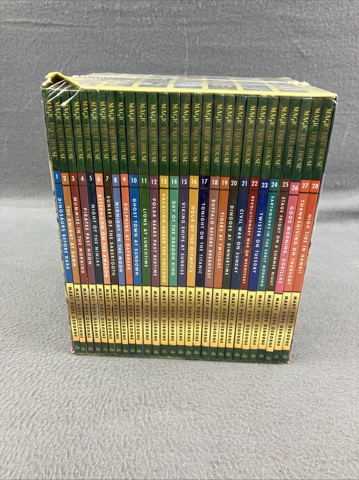 Magic Tree House Books 1-31 Boxed Set by Mary Pope Osborne Bonus Sealed