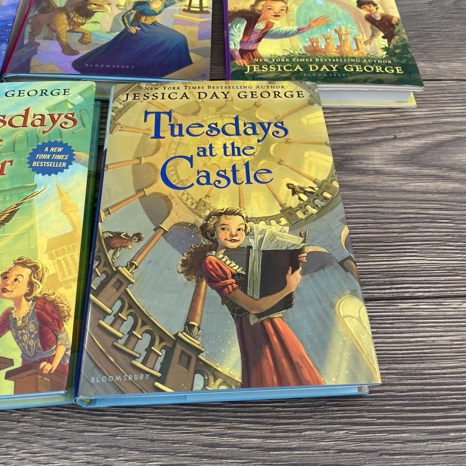 Book Series Set By Jessica Day George Set Of 5 Books Bloomsbury Signed