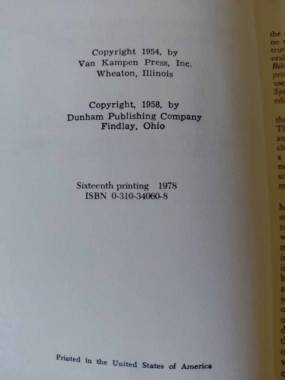 The Holy Spirit By John F. Walvoord HBDJ 1978