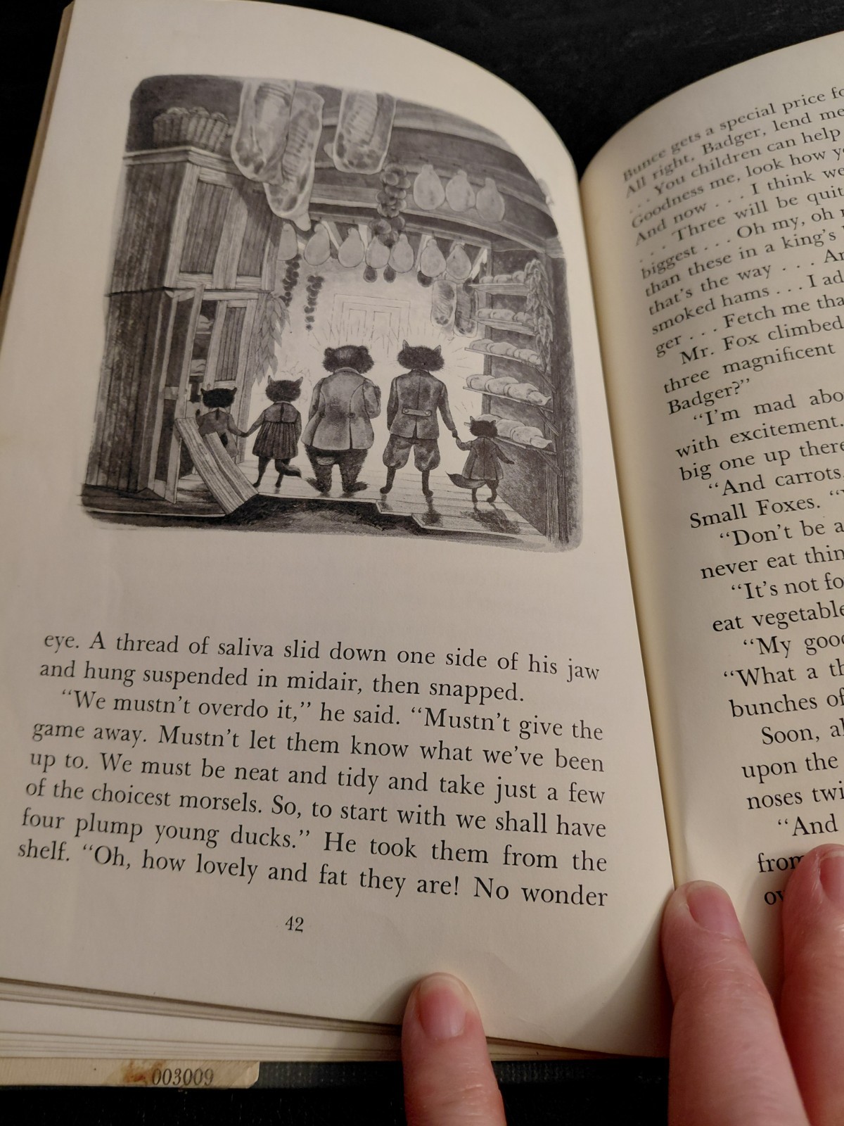 FANTASTIC MR. FOX by Roald Dahl 1970’s hard cover book Vintage EX-LIBRIS
