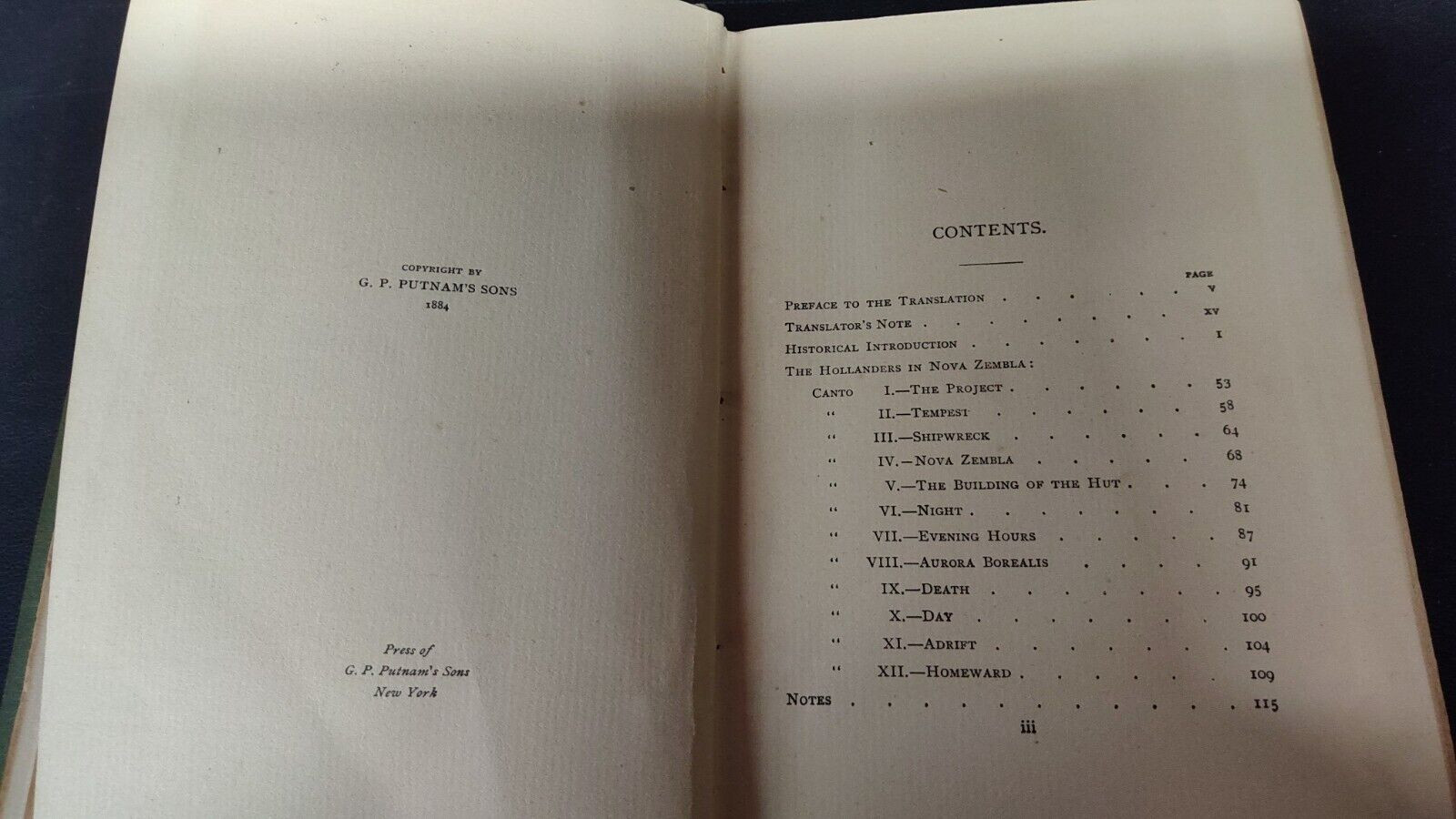 The Hollanders in Nova Zembla by Daniel Van Pelt 1884 Hardcover
