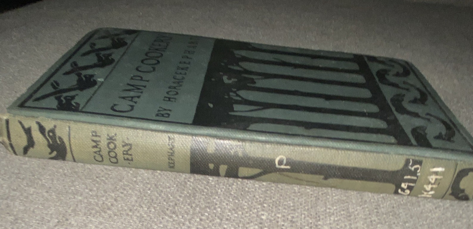 Camp Cookery Horace Kephart HC Illustrated Inscribed 1937 Macmillan Co.