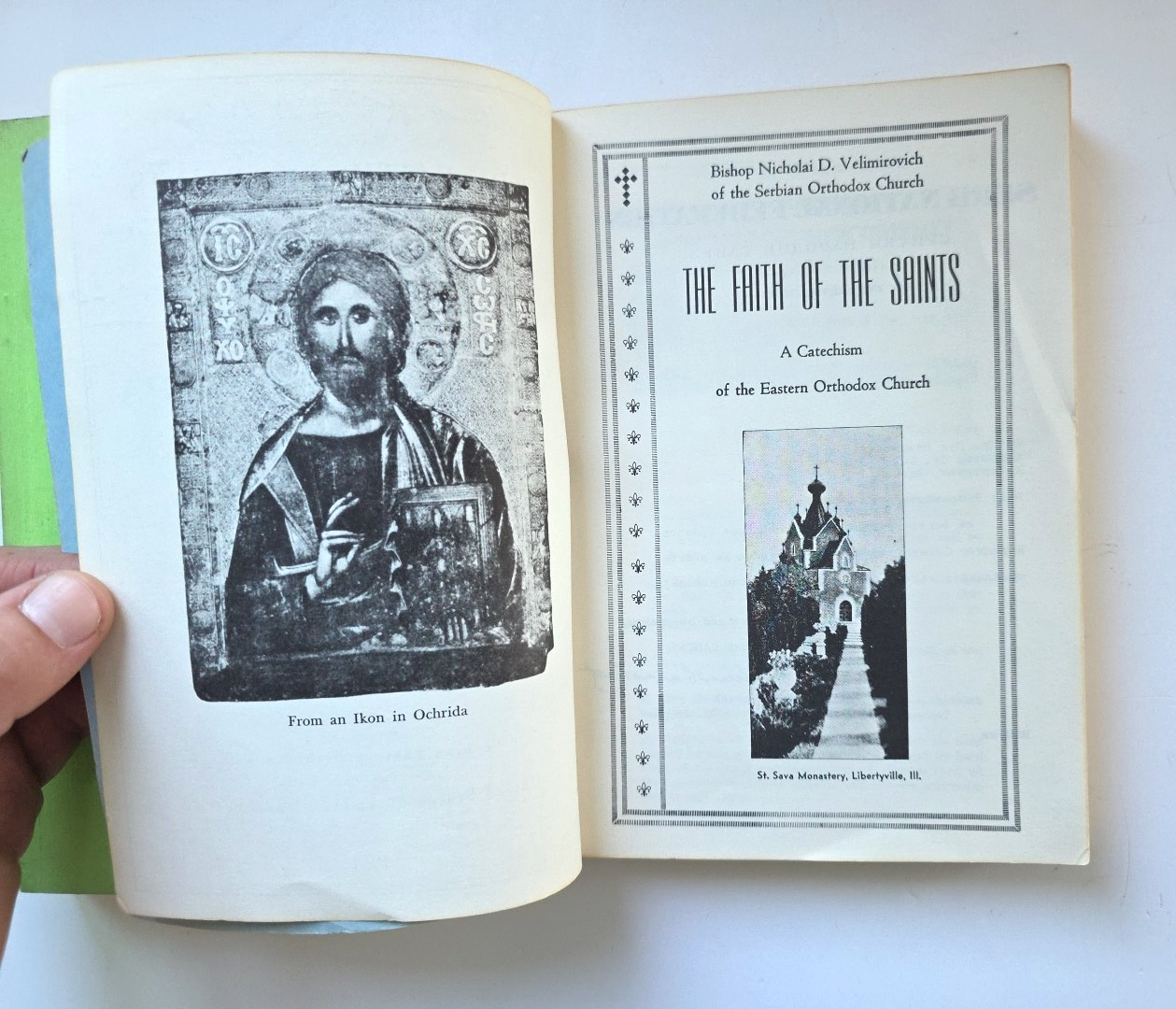 Catechism of the Eastern Orthodox Church Bishop Nikolai Velimirovic 2 Serbian PB