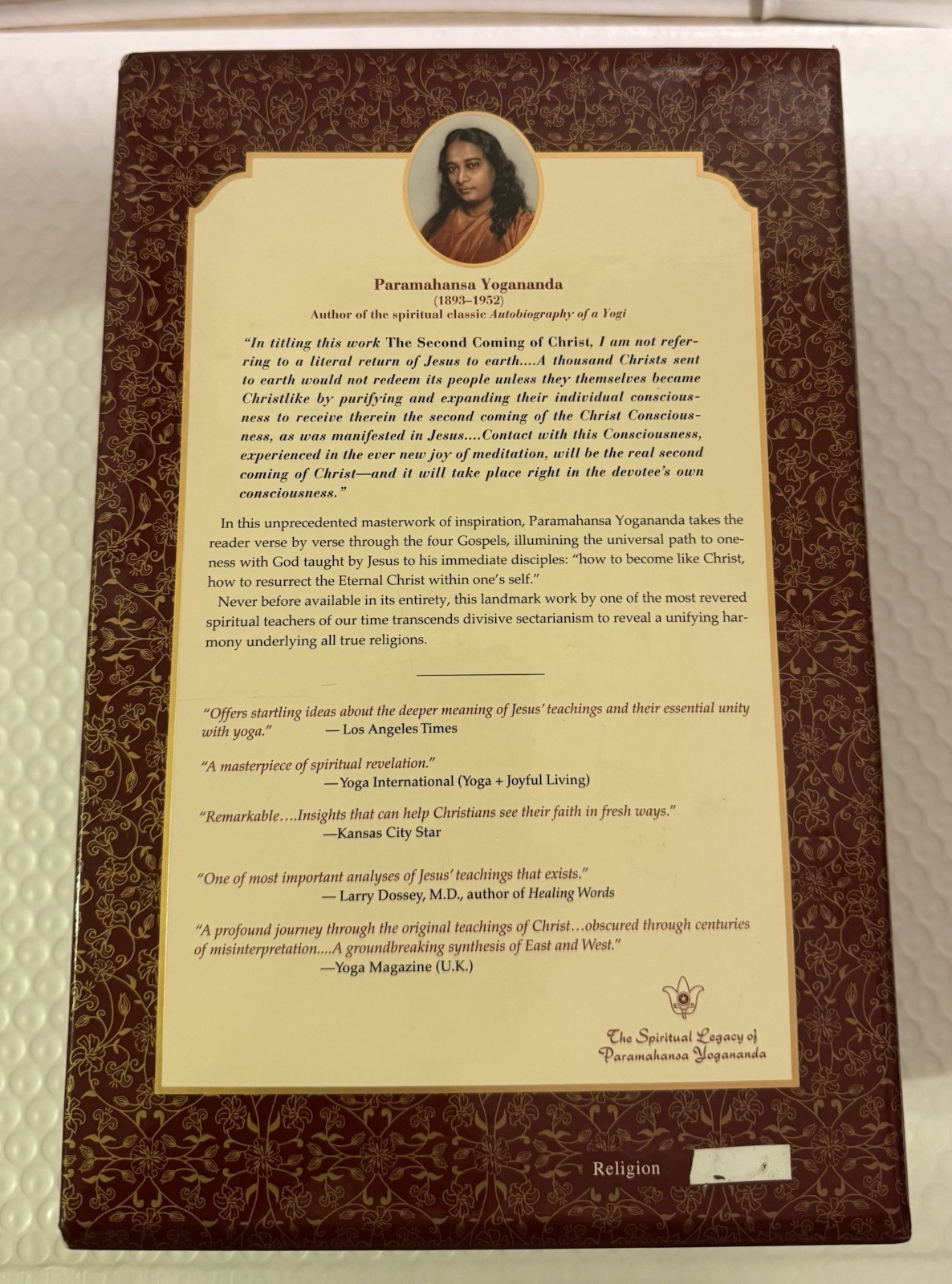 Second Coming of Christ : The Resurrection of the Christ Within You, Hardcover