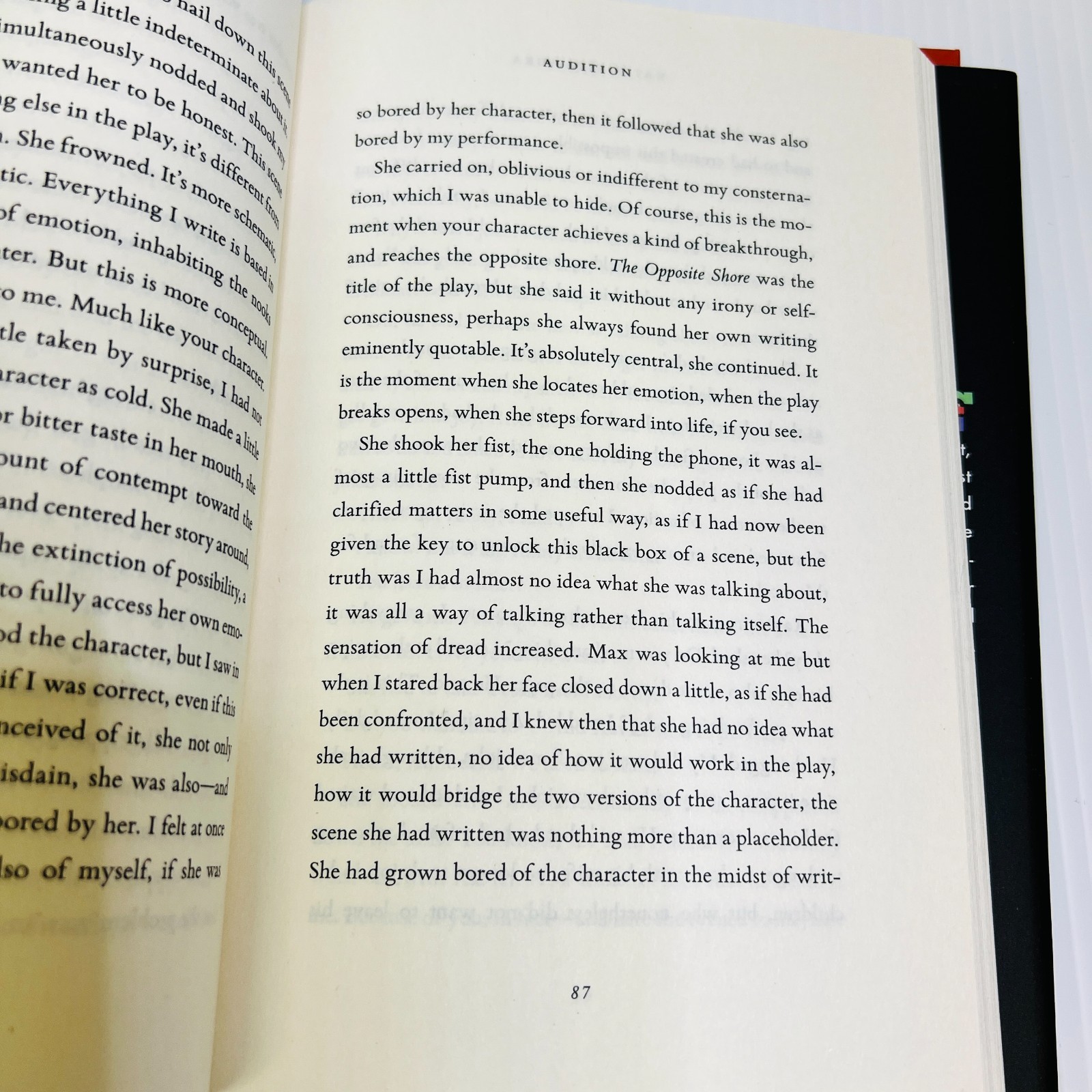 Audition A Novel by Katie Kitamura * 1ST EDITION * 1ST PRINT *