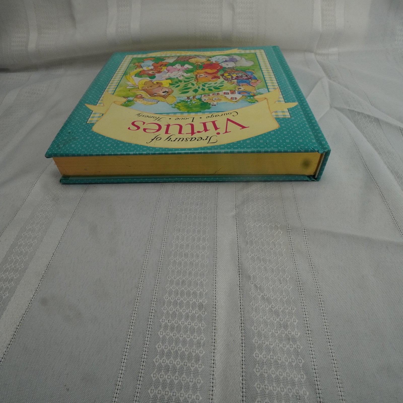 Treasury Of Virtues Courage Love Honesty Kids Illustrated Hardcover Storybook