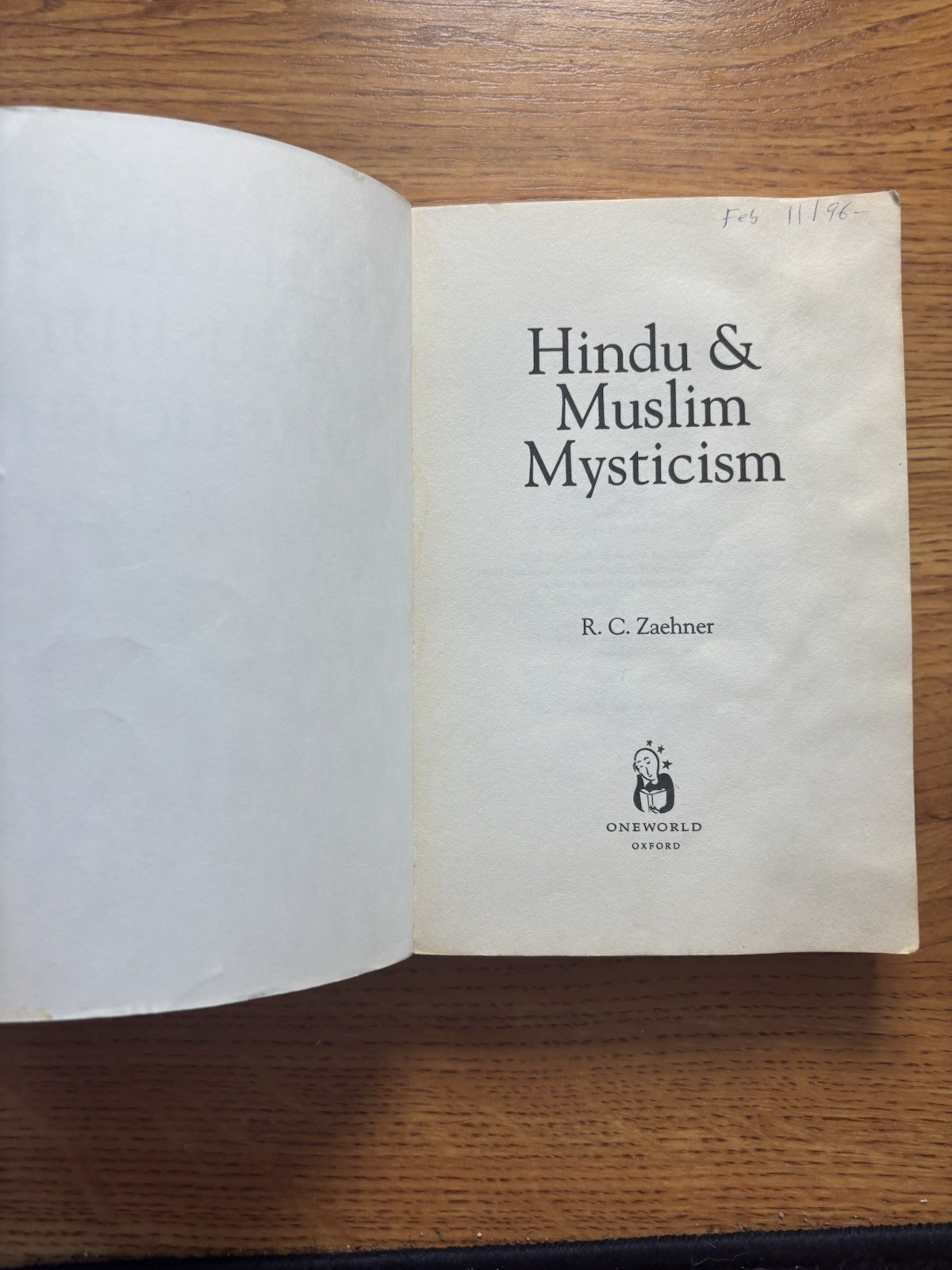 Hindu And Muslim Mysticism