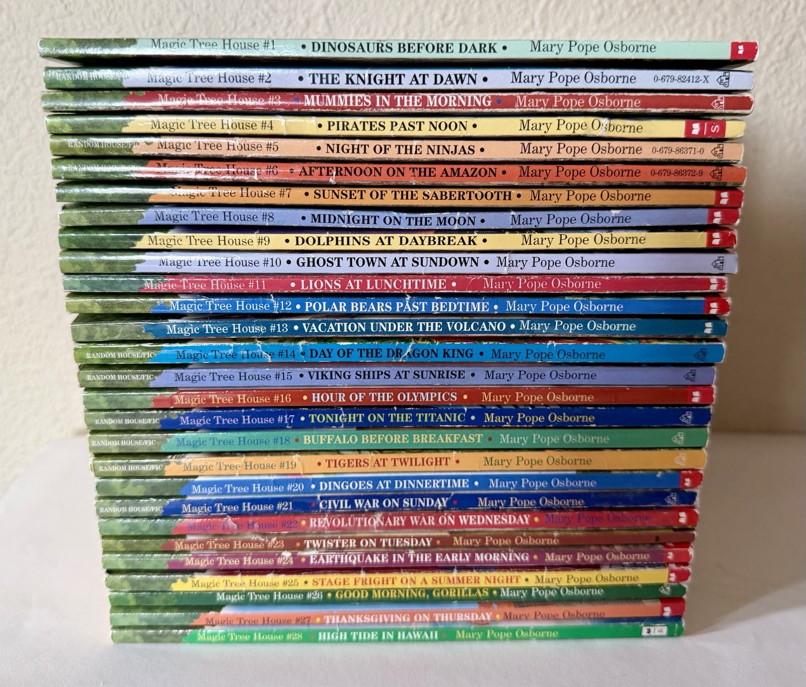 Magic Tree House Complete Set 1-28 Original Book Lot Chapter Mary Pope Osborne
