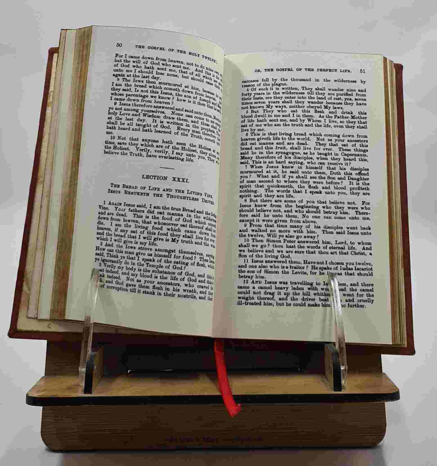 The Gospel of the holy Twelve Know Also As The Gospel of [PREMIUM LEATHER BOUND]