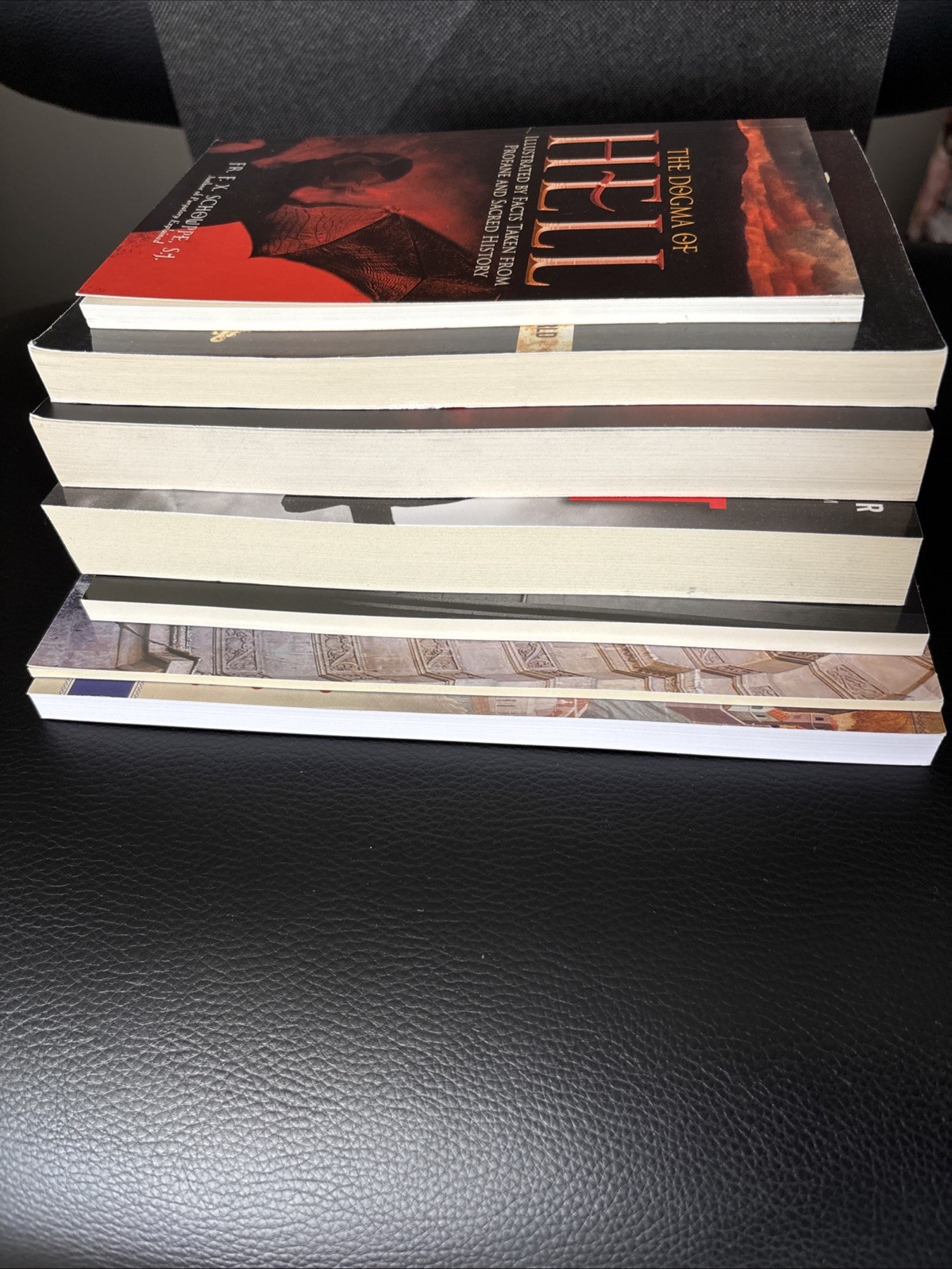 Lot Of 7 Catholic Books: Demons, Exorcism Etc See Photos For Titles -Brand New ￼