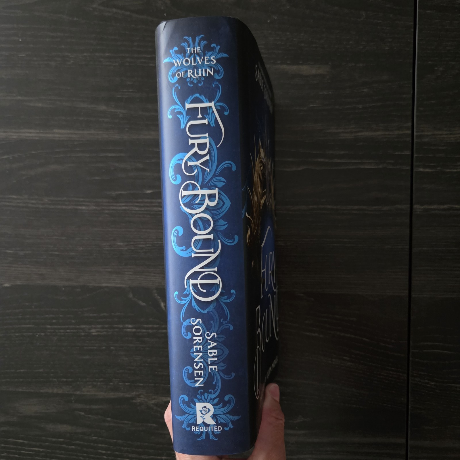 Fury Bound Deluxe Limited Edition by Sable Sorensen Sprayed Edges 1st Edition HC