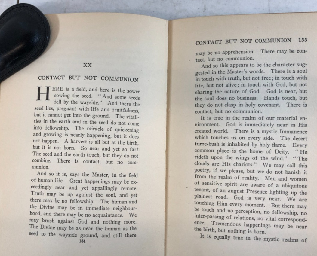 Things that matter most, devotional papers, Jowett, 1913, E-93