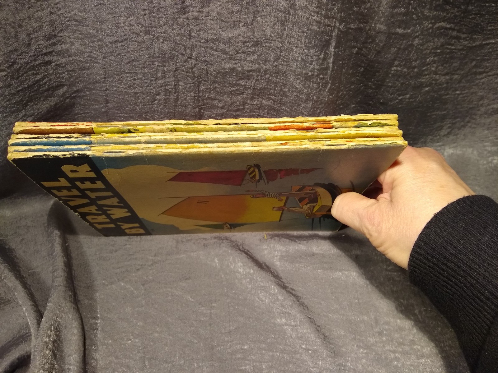 6 Vintage Kid’s Books, 1940 Whitman Publishing Good Condition