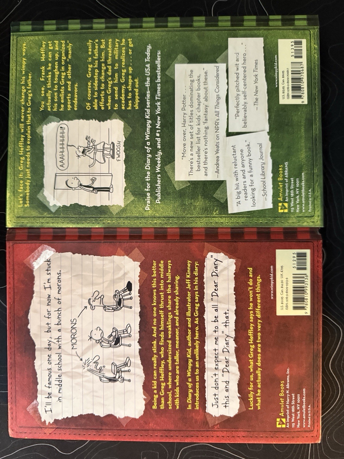 Abrams, Inc. Diary of a Wimpy Kid #5 The Ugly Truth Jeff Kinney Hardcover