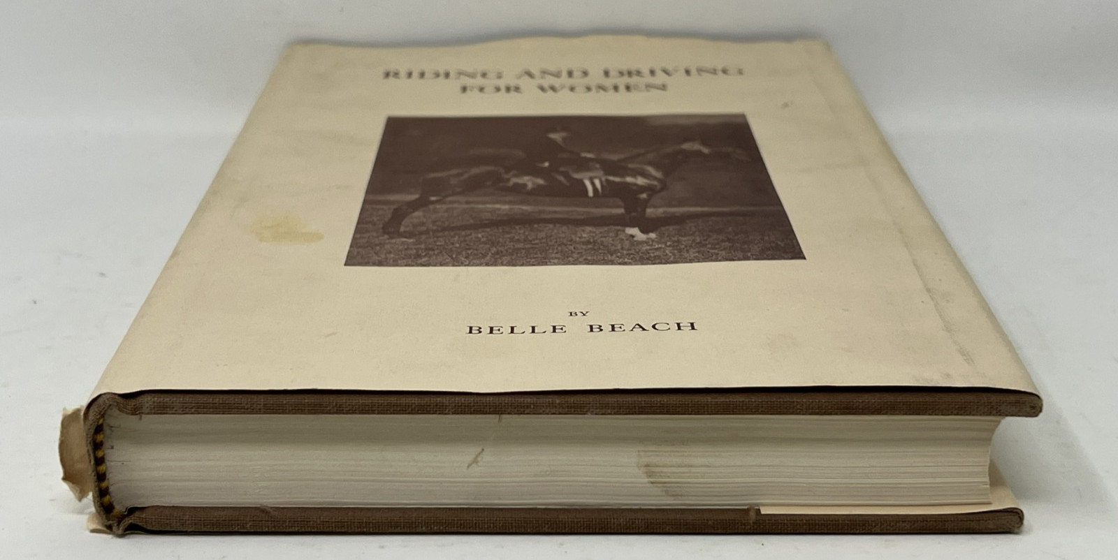 EQUESTRIAN: Riding & Driving for Women by Belle Beach – 1978 Reprint Ed. HC/DJ