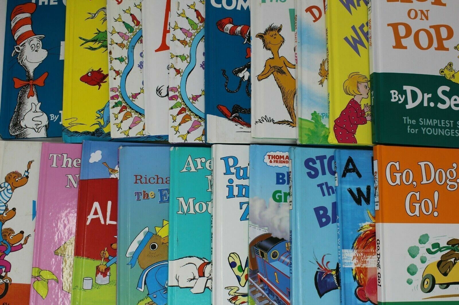 10 Dr. Seuss Beginner Bright and Early Books! Random, Mixxed & Unsorted Book Lot