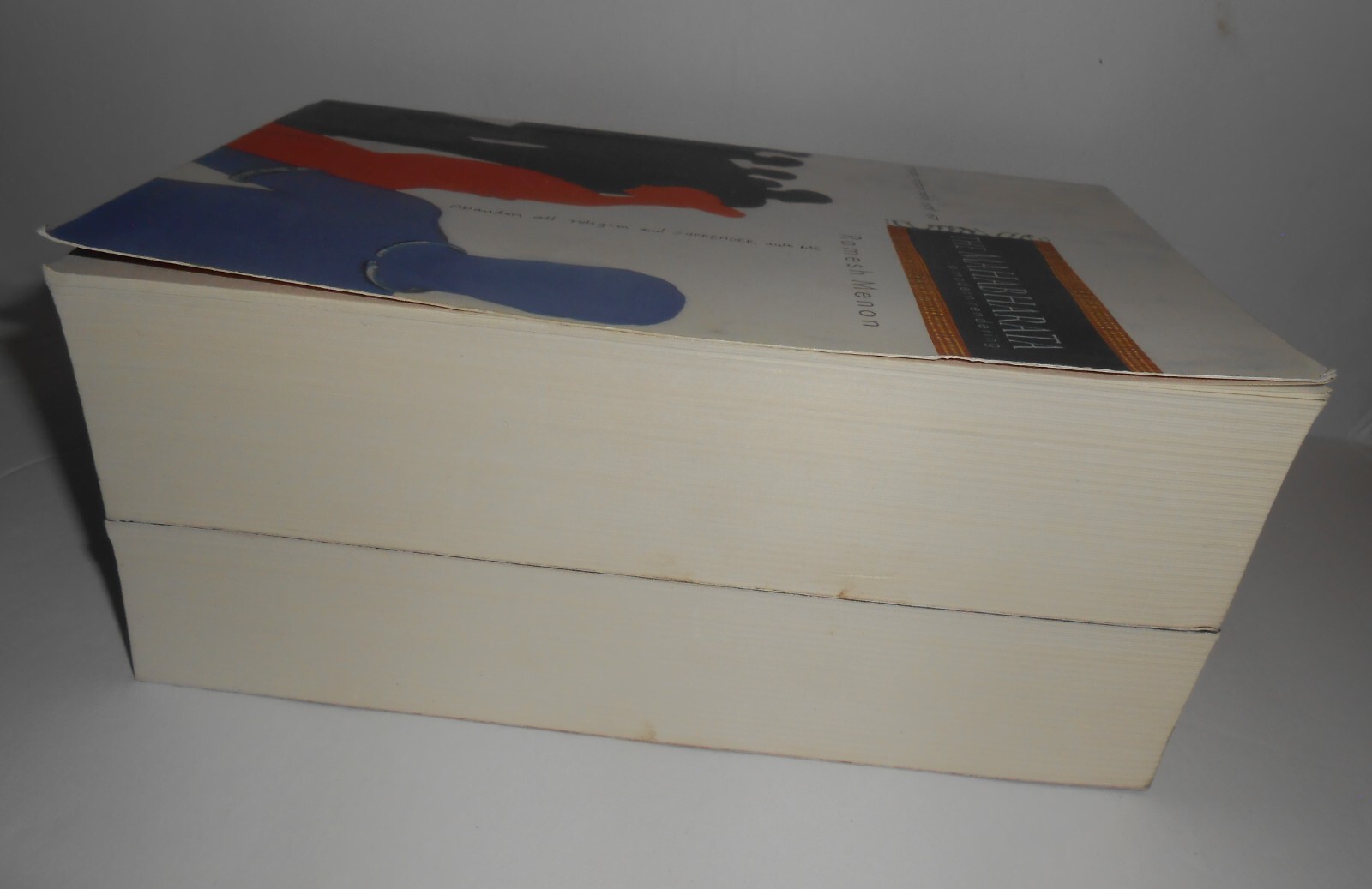 The MAHABHARATA a modern rendering by Ramesh Menon – 2 Books, Volume 1 and 2
