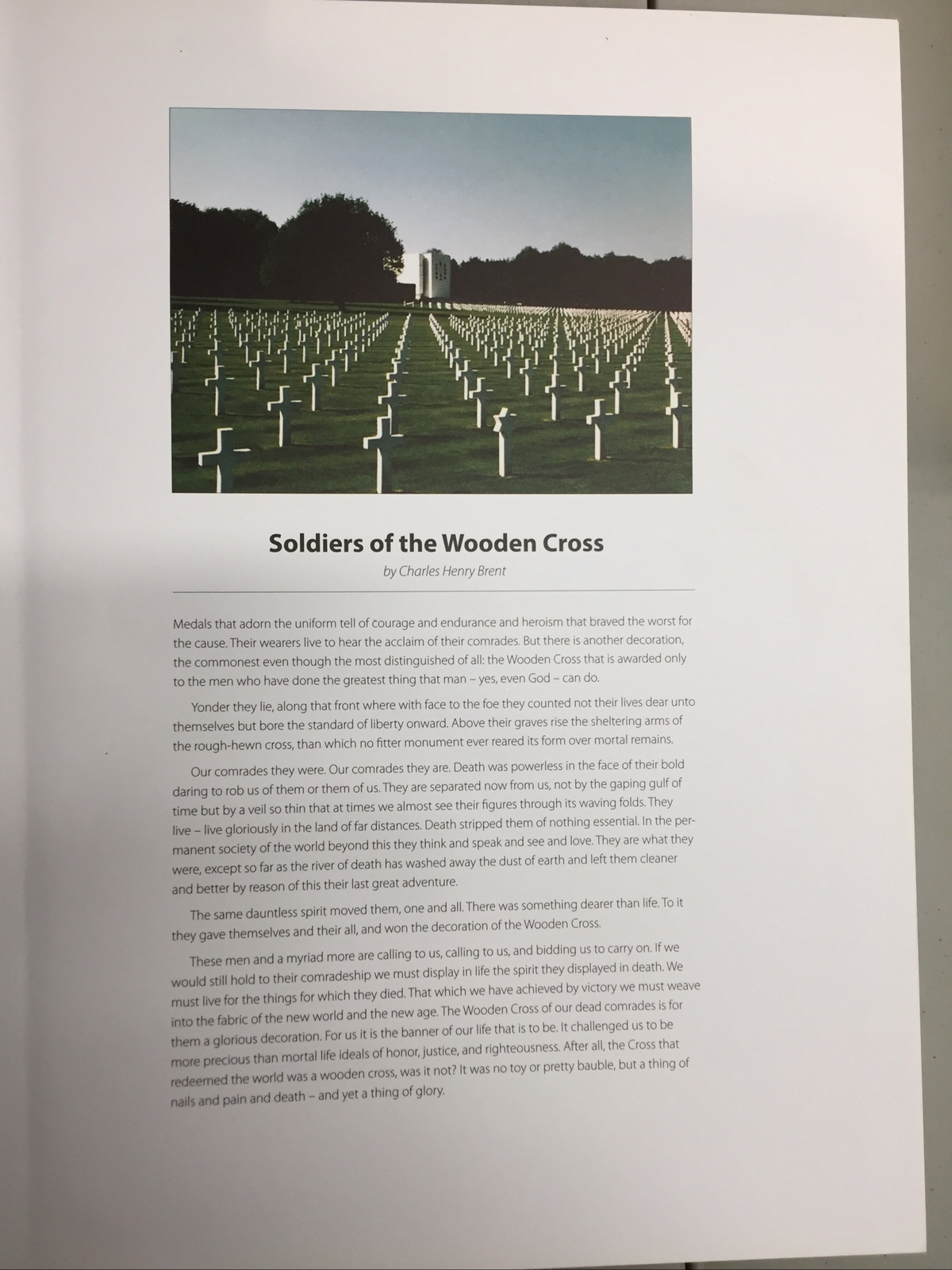 Soldiers of the Wooden Cross: Military Memorials of Baylor University HC