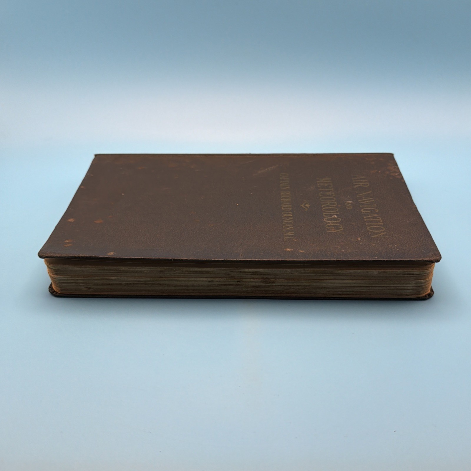 Air Navigation and Meteorology by Captain Richard Duncan – 3rd Ed. 1929 w/ Map