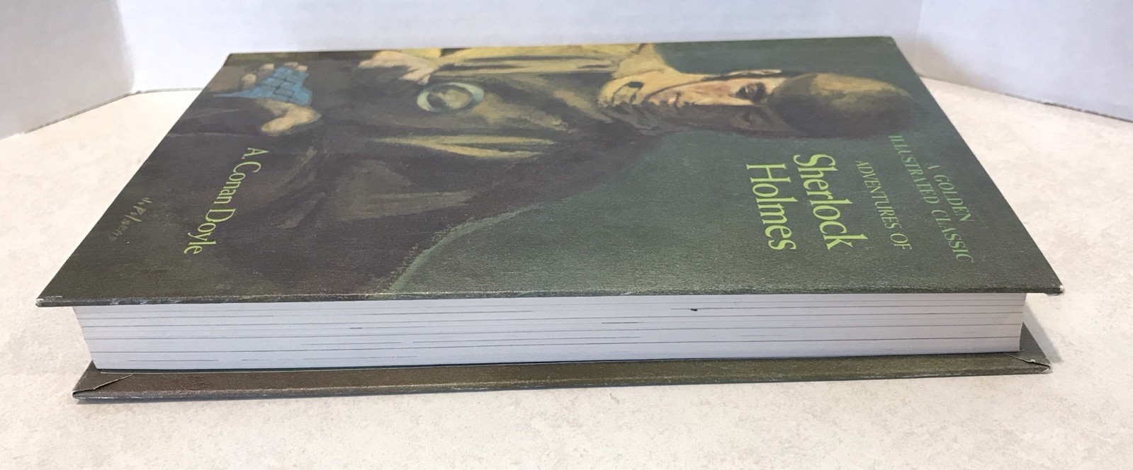 1965 Adventures Of Sherlock Holmes A Golden Illustrated Classic A Conan Doyle