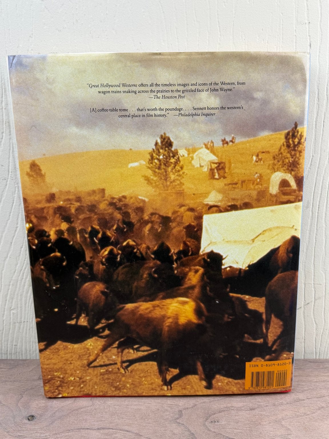 Great Hollywood Westerns Ted Sennett 1992 Film History Coffee Table Book Abrams