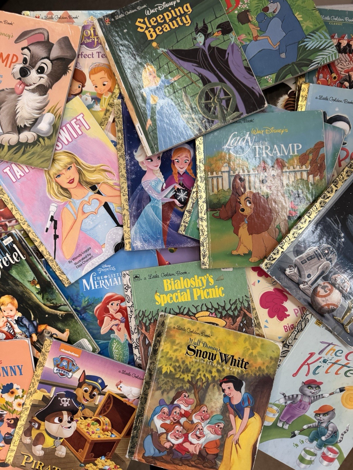 Little Golden Books Lot of 20 Mixed No Duplicates Free Shipping