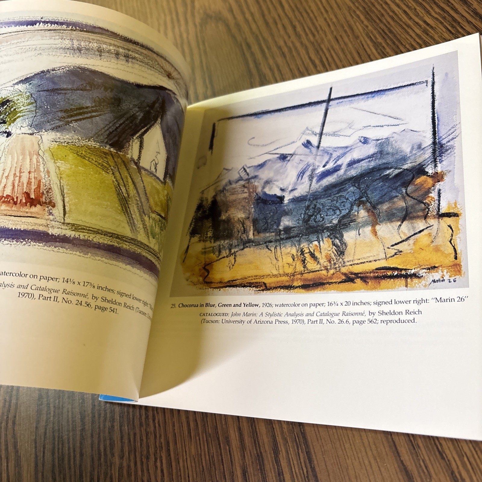 JOHN MARIN: WATERCOLORS OF THE 1920S, DRAWINGS FROM 1917 By John I. H. Baur