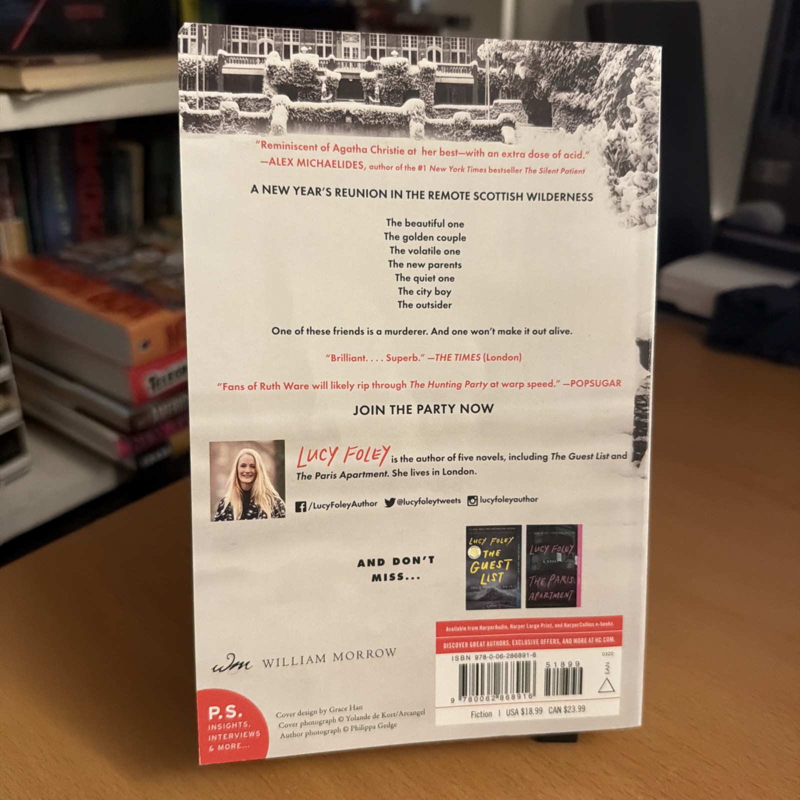 Lucy Foley Boxed Set: The Hunting Party / The Guest List / The Paris Apartment