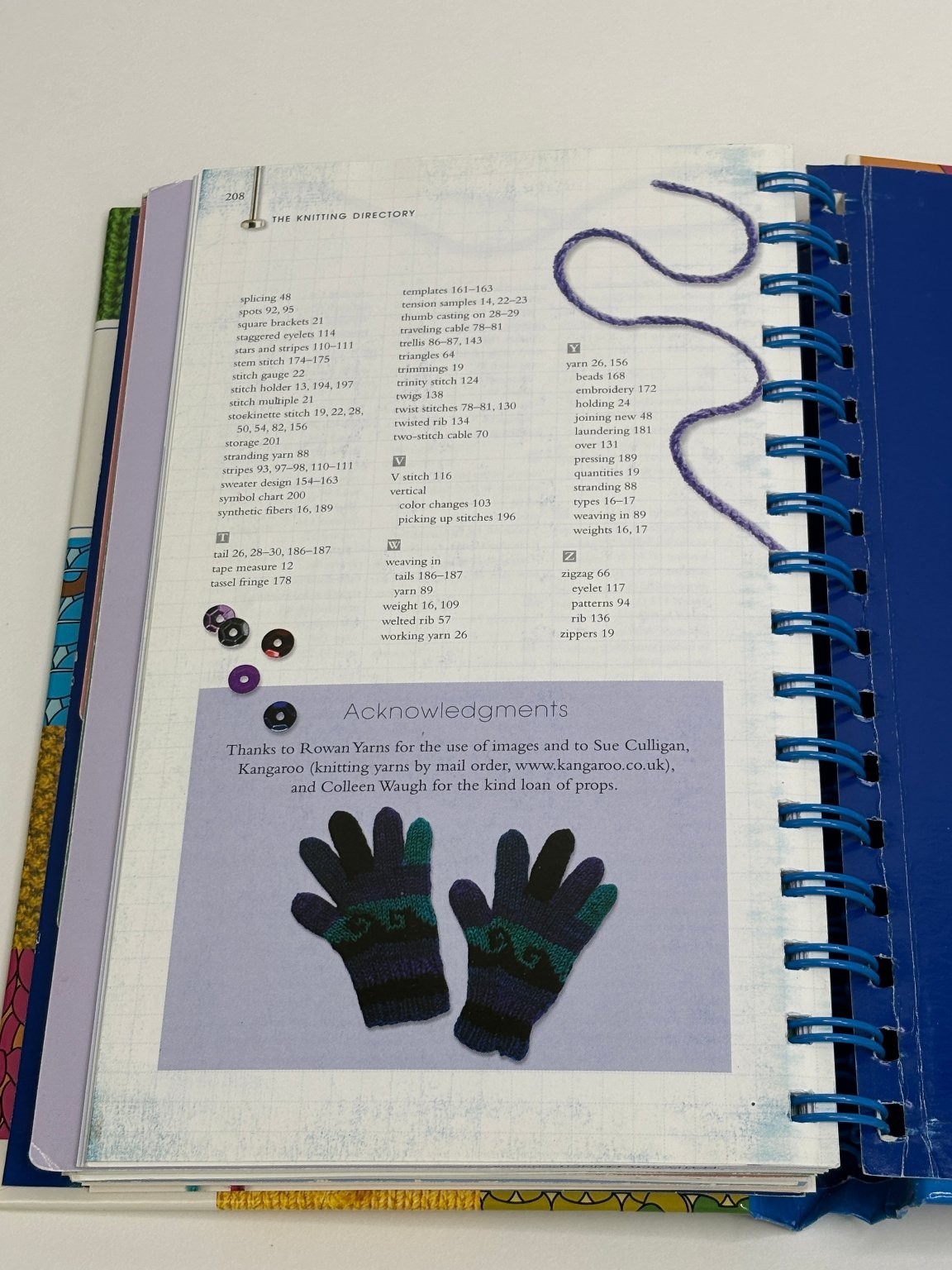 The Knitting Directory Alison Jenkins 2004 Spiral Bound Guide Chartwell