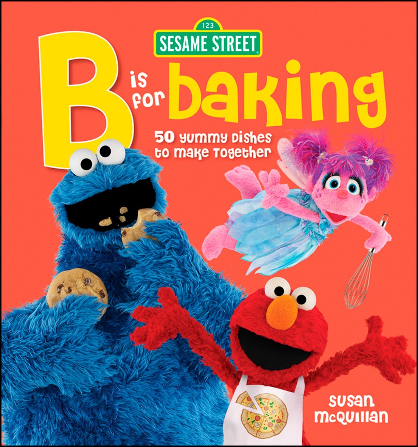 Sesame Street: B is for Baking – 50 Yummy Dishes to Make Together – spiral_b…
