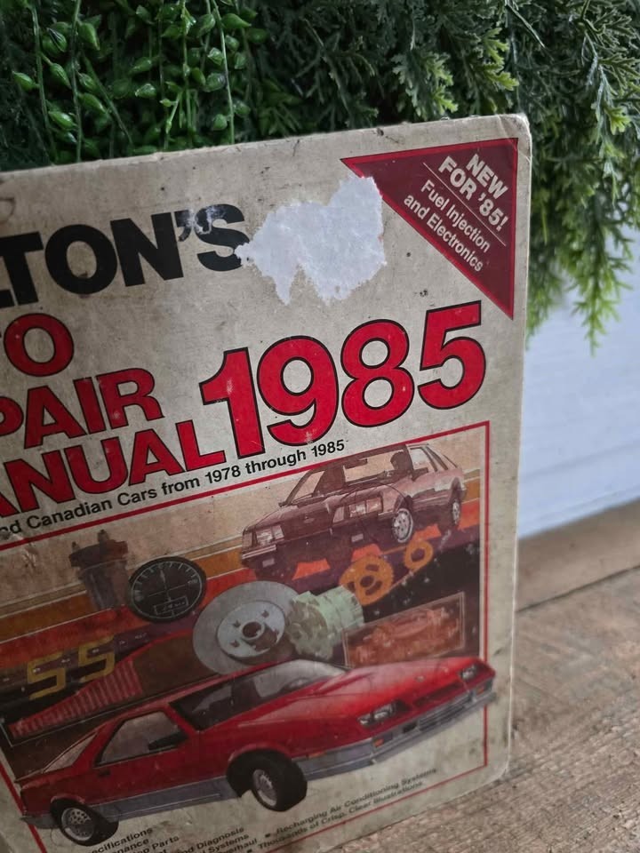 Chilton’s Auto Repair Manual 1978 1985 Domestic Canadian Cars Hardcover Hardback
