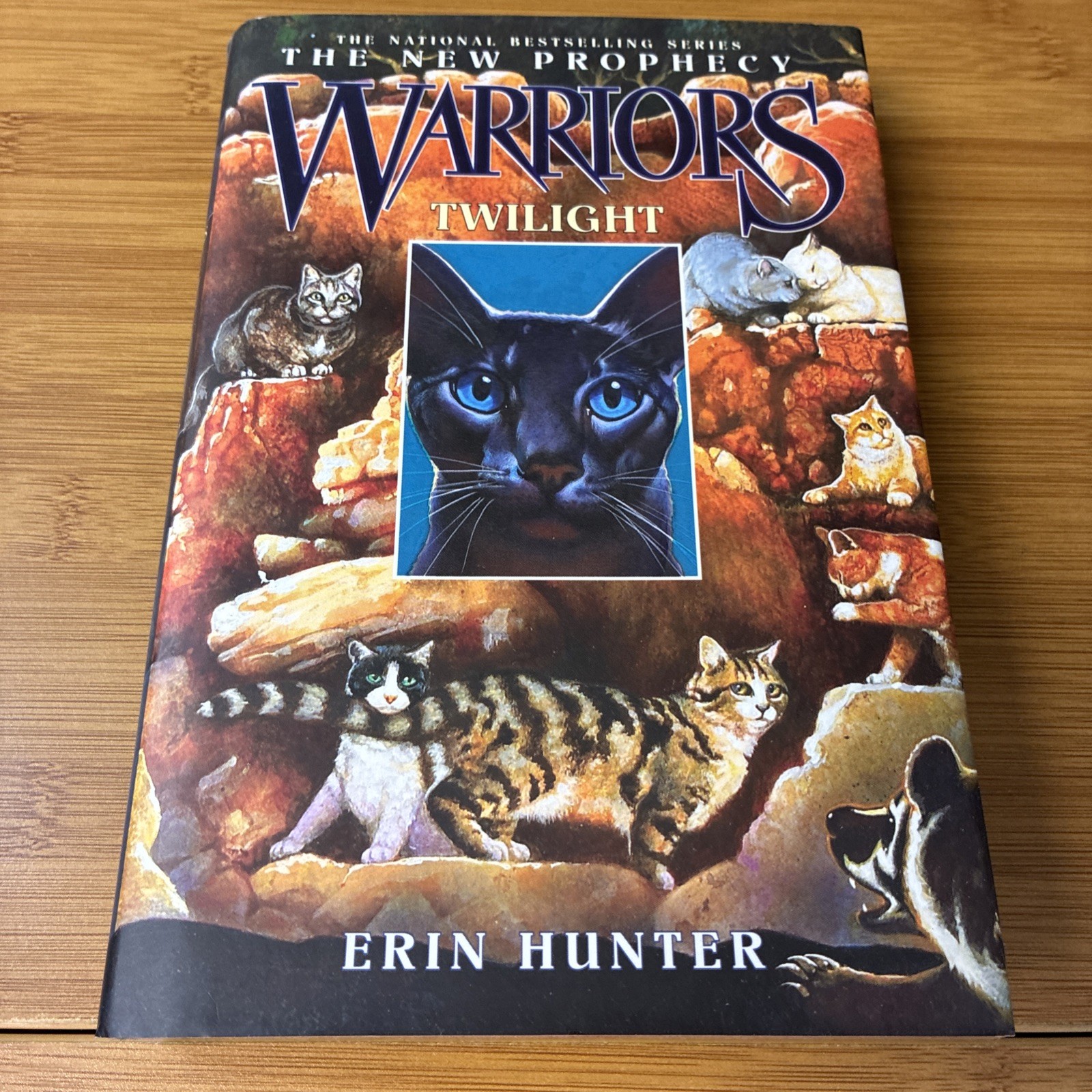 The New Prophecy Warriors Hardcover Books 1-5 by Erin Hunter All First Edition
