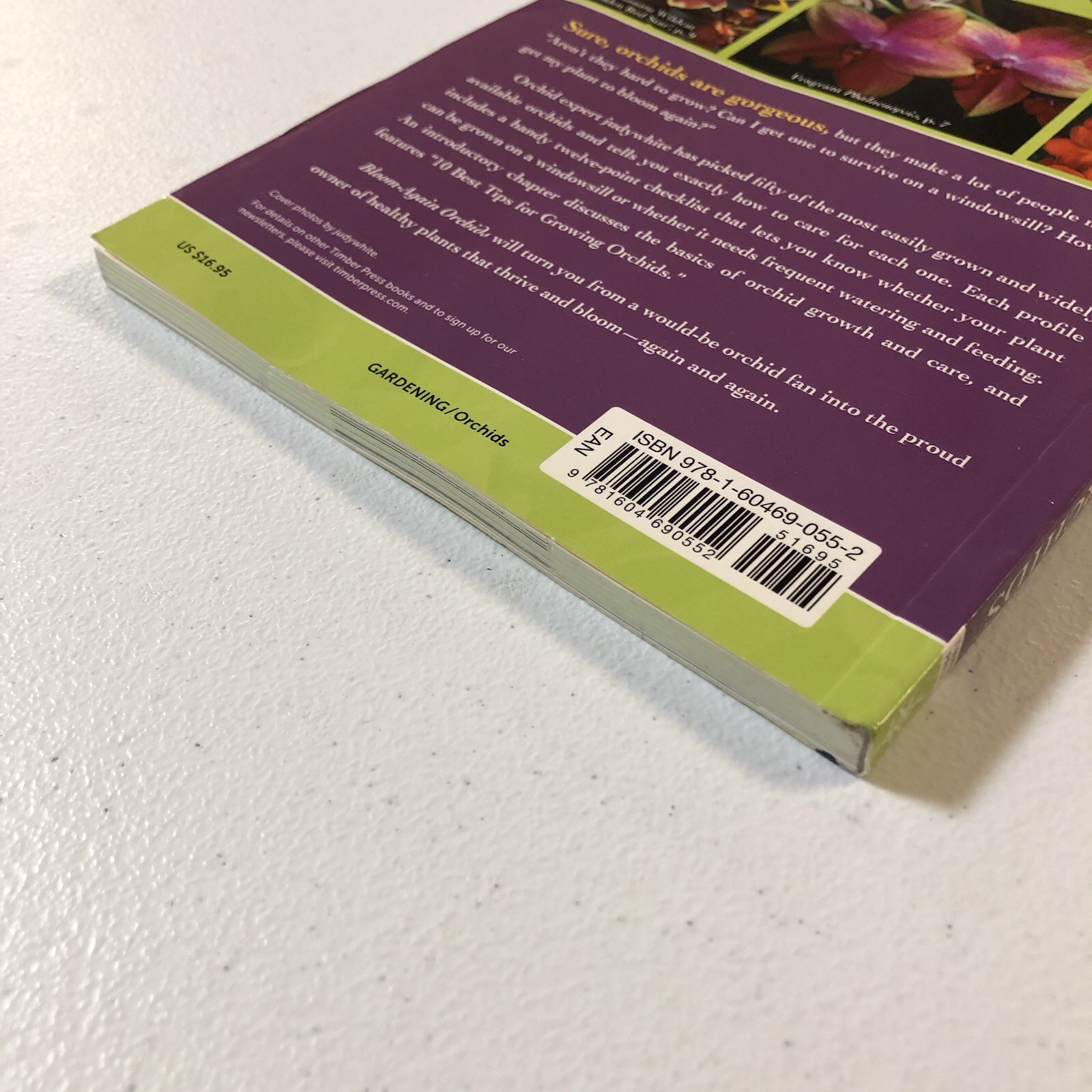 2017 BLOOM-AGAIN ORCHIDS by Judy White (Paperback)
