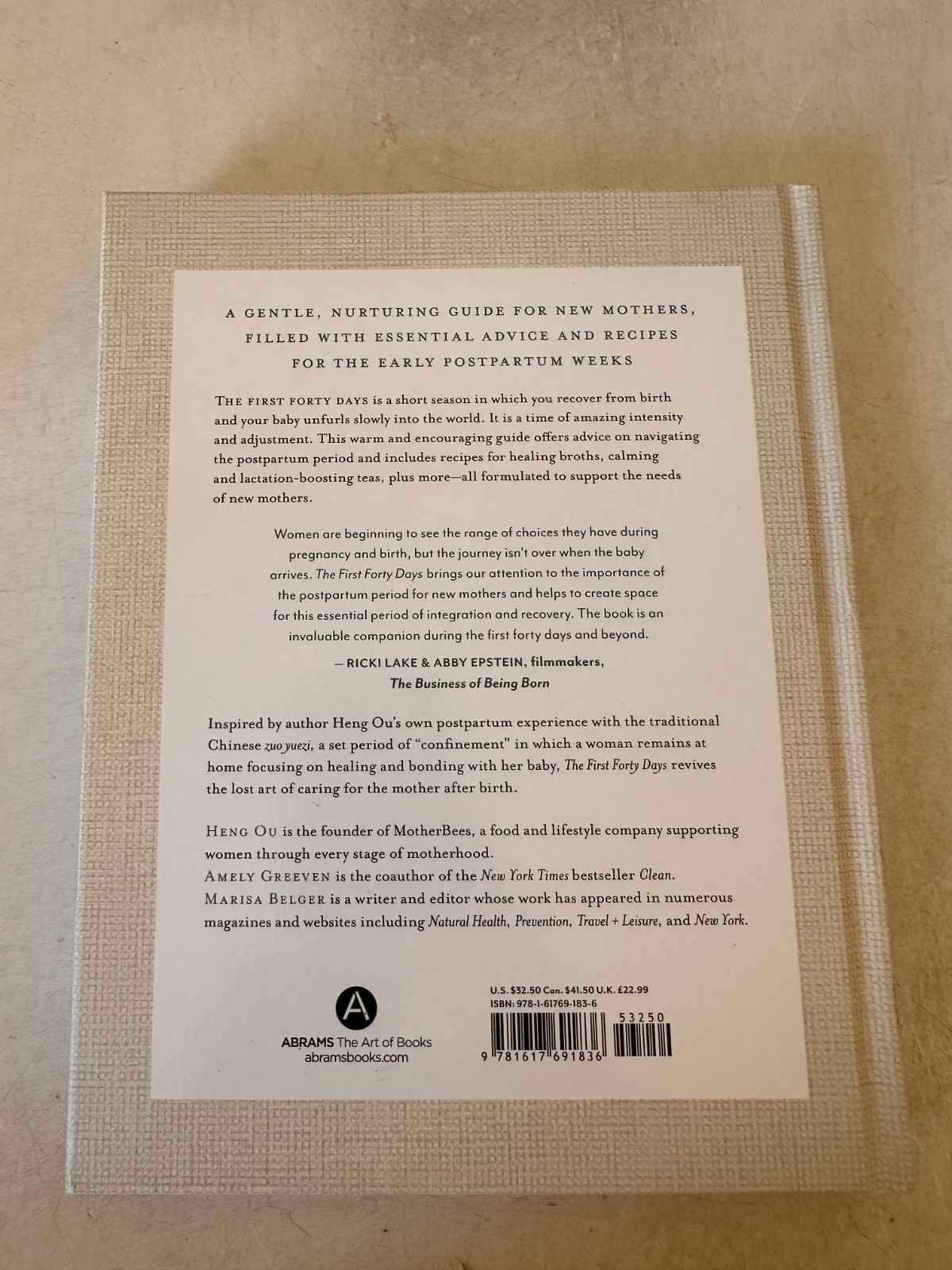 First Forty Days : The Essential Art of Nourishing the New Mother by Amely…