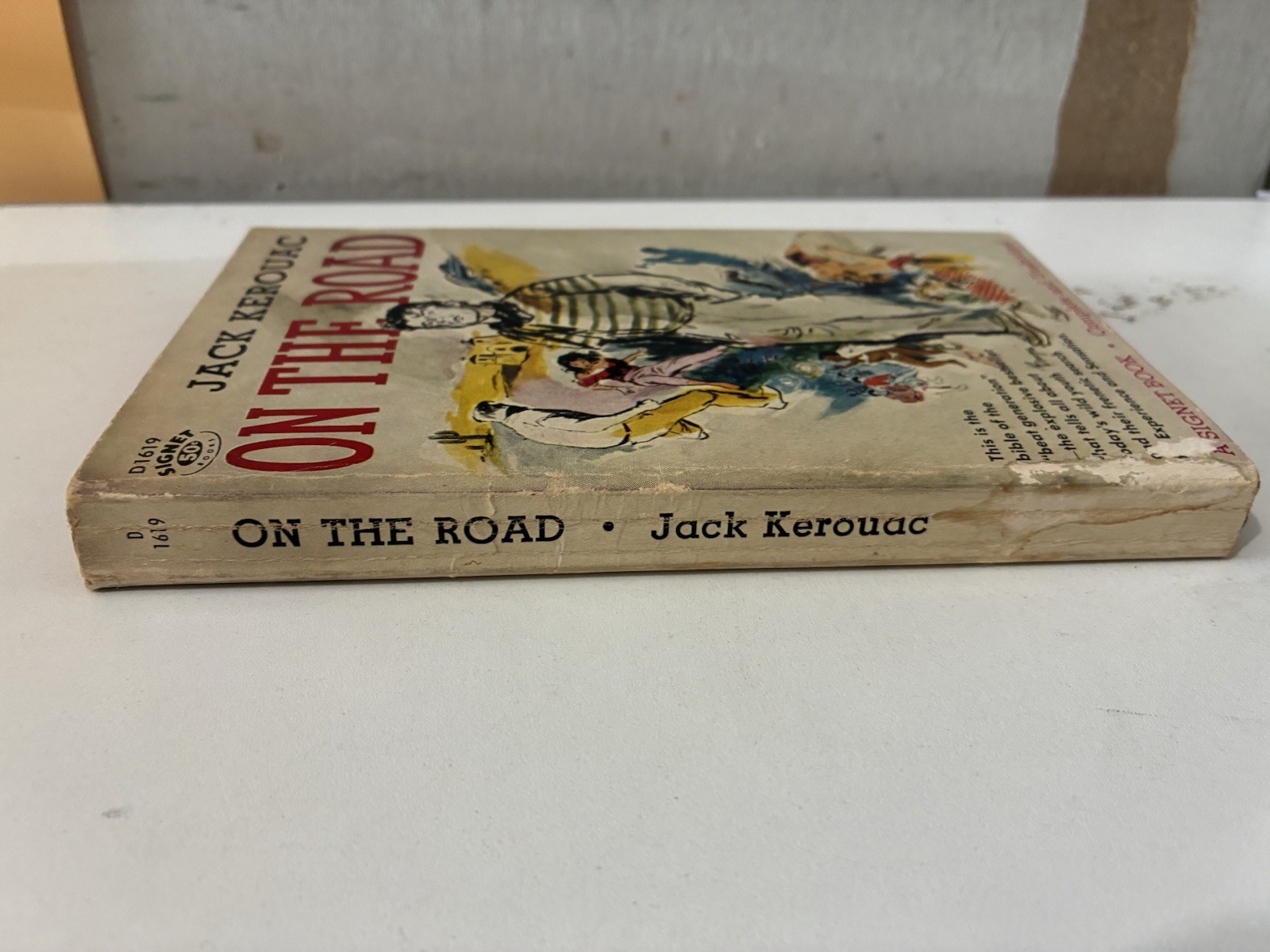 On the Road by Jack Kerouac 8th Print 1960 Paperback – Good