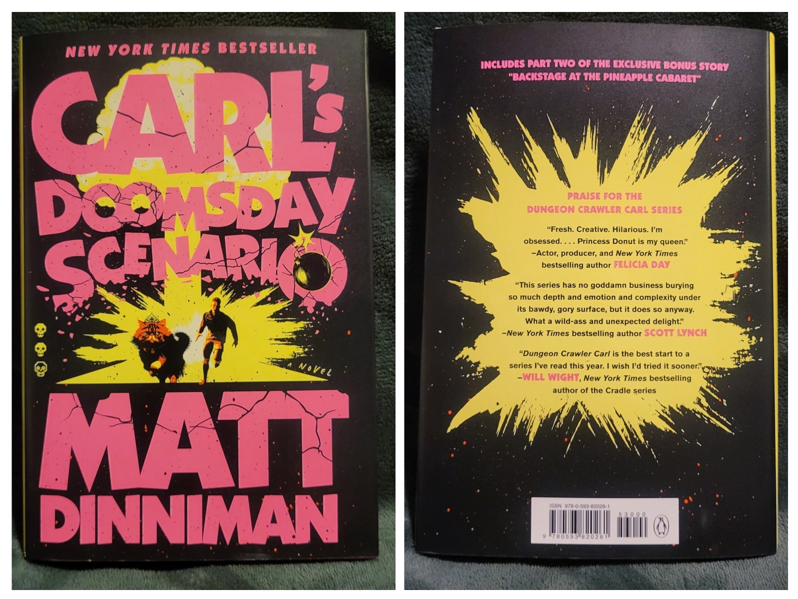 Dungeon Crawler Carl Book 1–8 HC Dinniman Hardcover Set Complete 1st Ace LitRPG