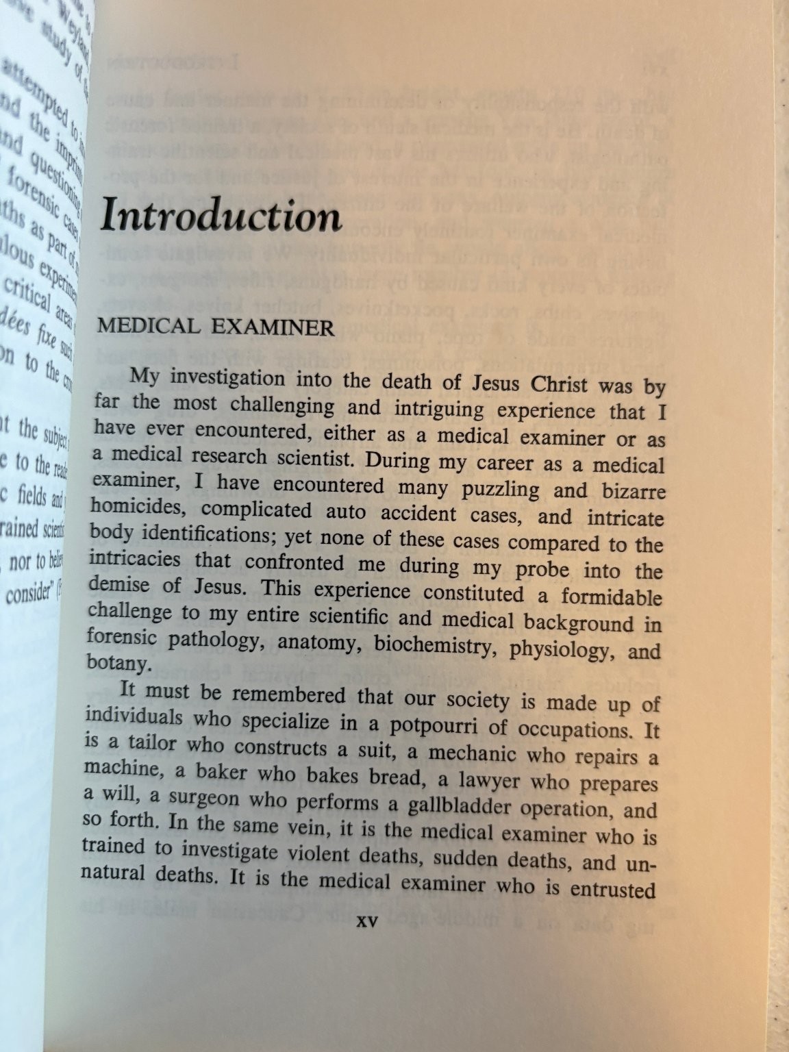 The Cross and the Shroud Zugibe 1981 First Edition Illustrated Forensic Science