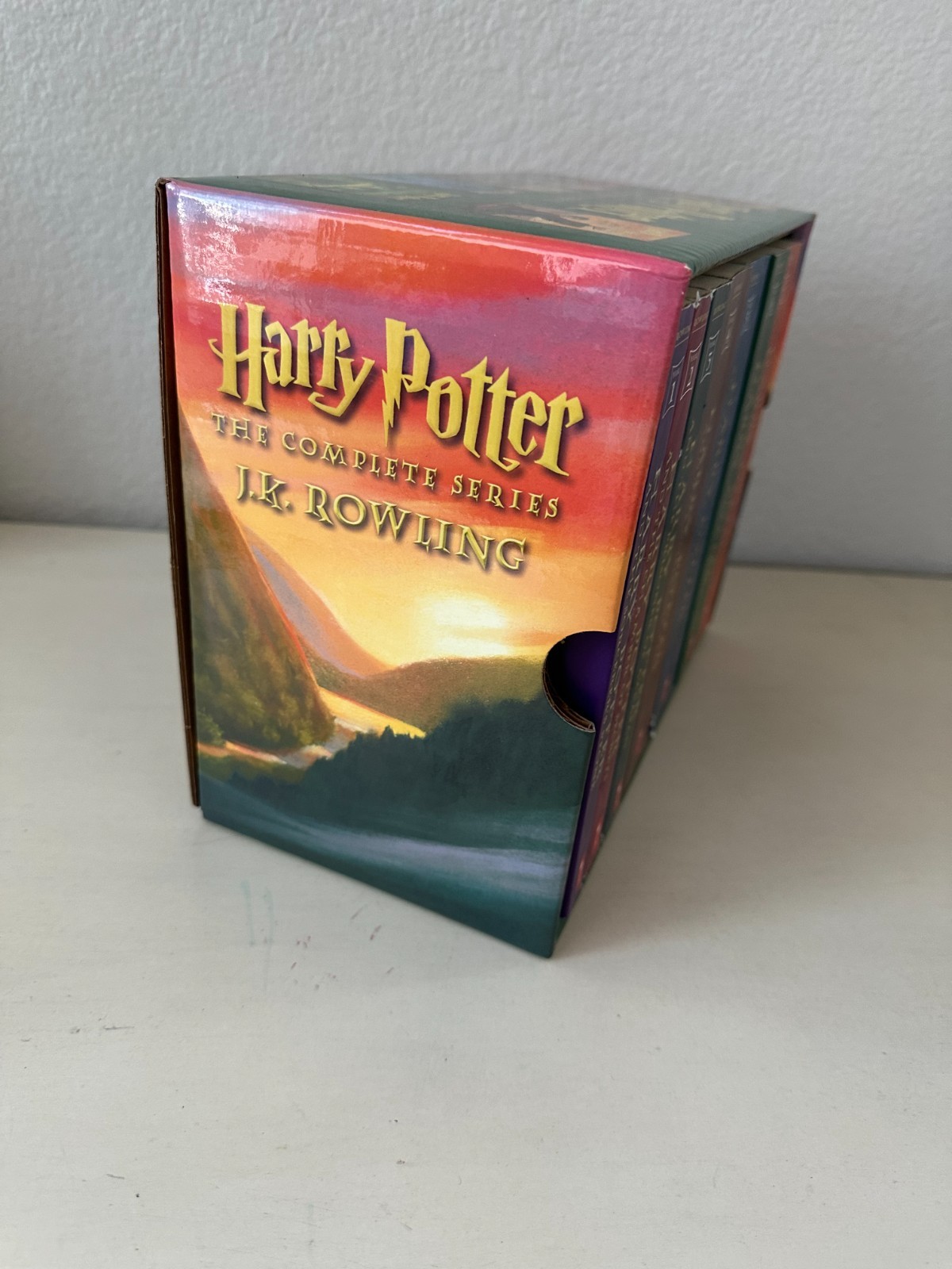 Harry Potter Paperback Boxset #1-7 by J. K. Rowling (2009, Hardcover)