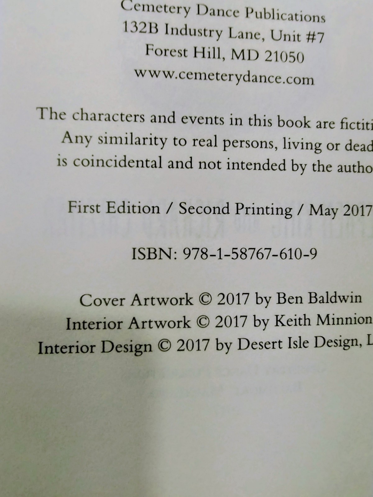PRISTINE First Edition 2nd Printing“Gwendys‘ Button Box“ (2017)– Unread/As New