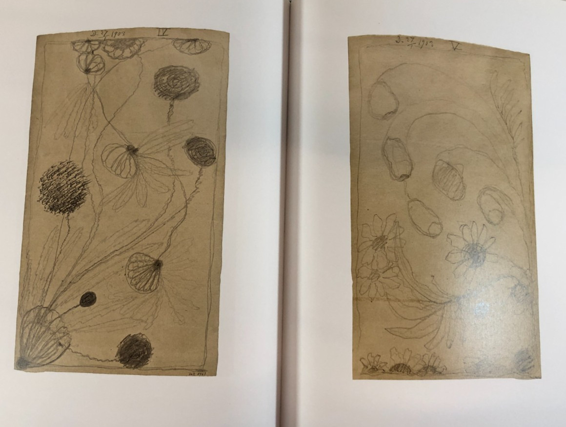 Hilma af Klint, Spiritualistic Drawings 1895-1910, Almquist, 2020, E-119