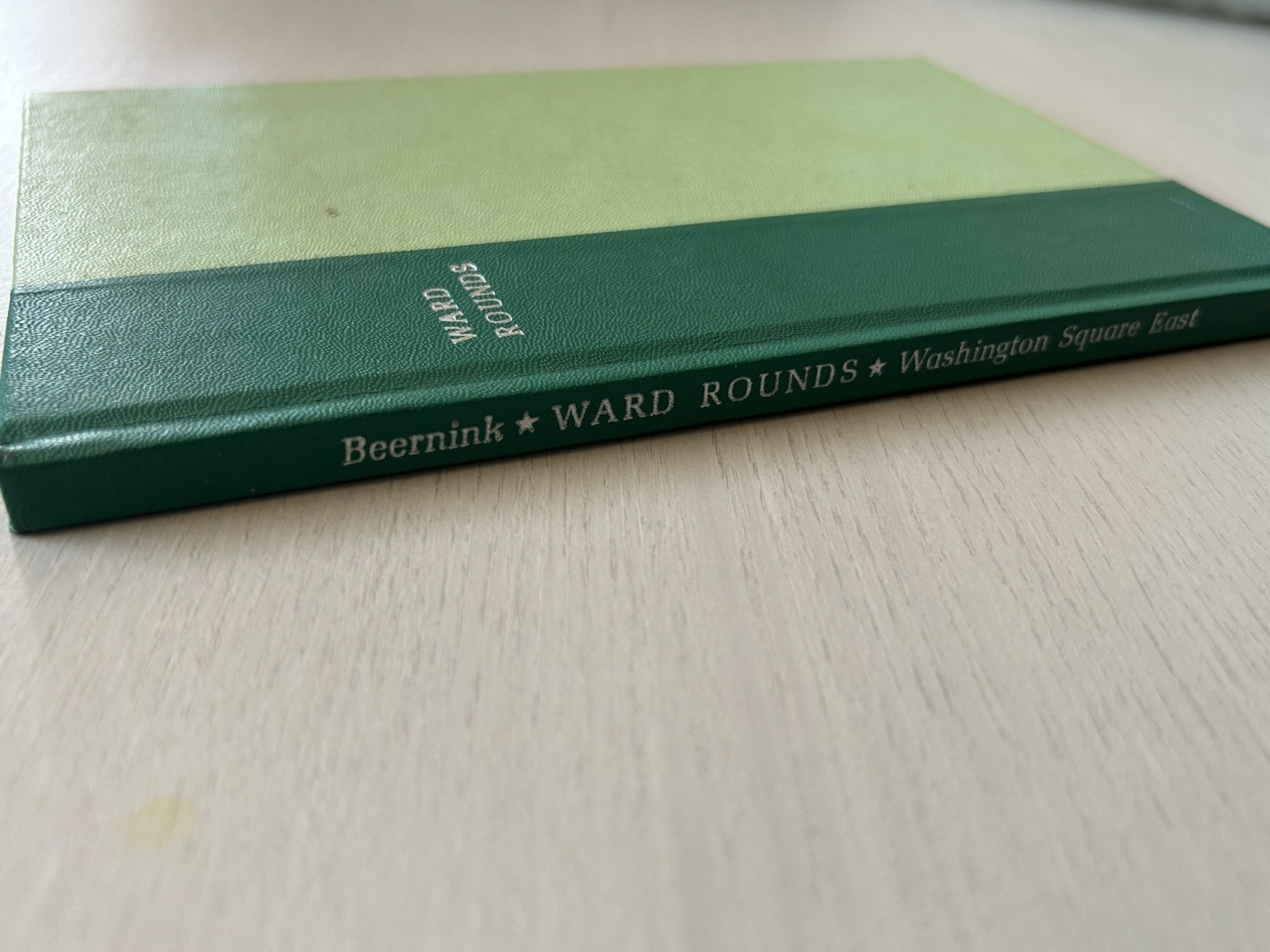 Vintage Medical Poetry Book WARD ROUNDS by K. D. Beernink M.D. Hospital Poems