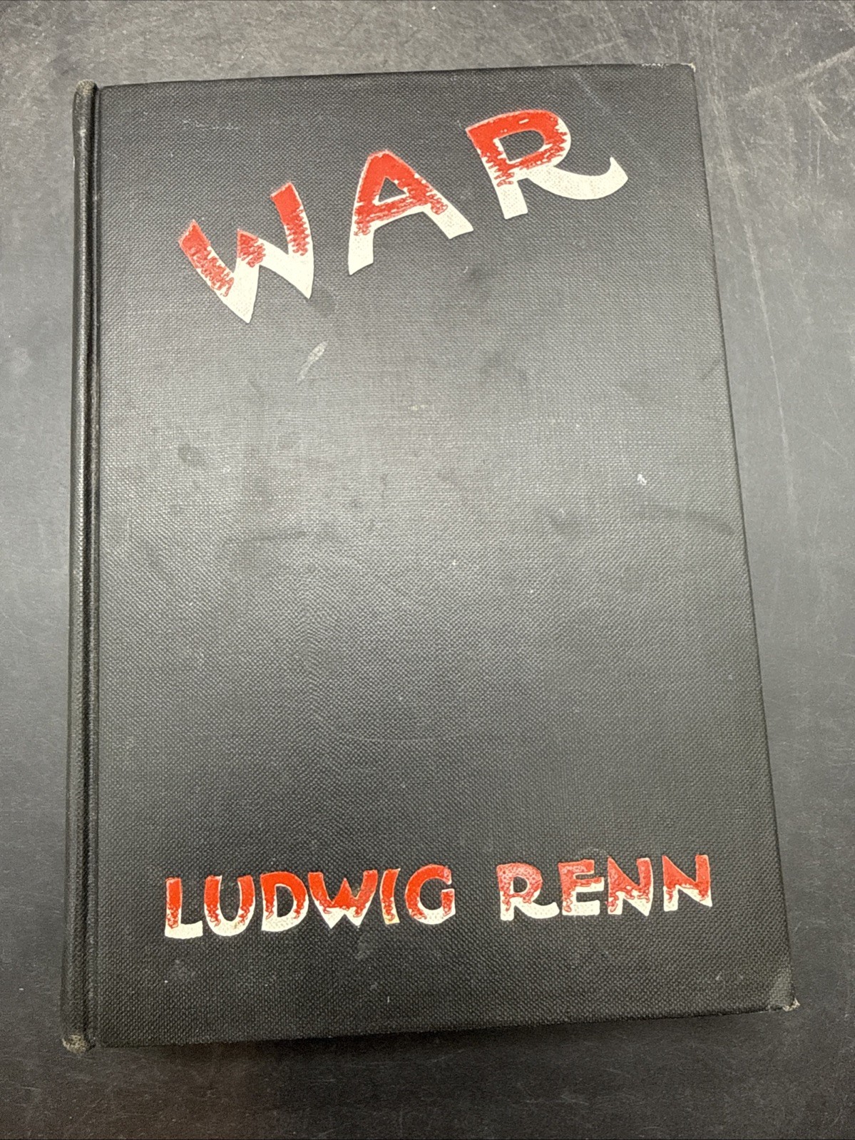 RARE EDITORIAL COPY „WAR“ Ludwig Renn WWI 1929 1st Edition