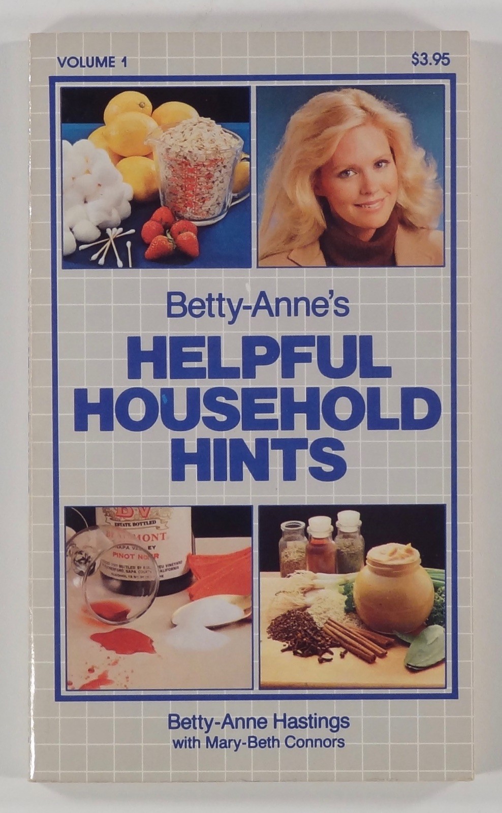 1983 BETTY-ANNE’S HELPFUL HOUSEHOLD HINTS Volume 1 totally miscellaneous advice