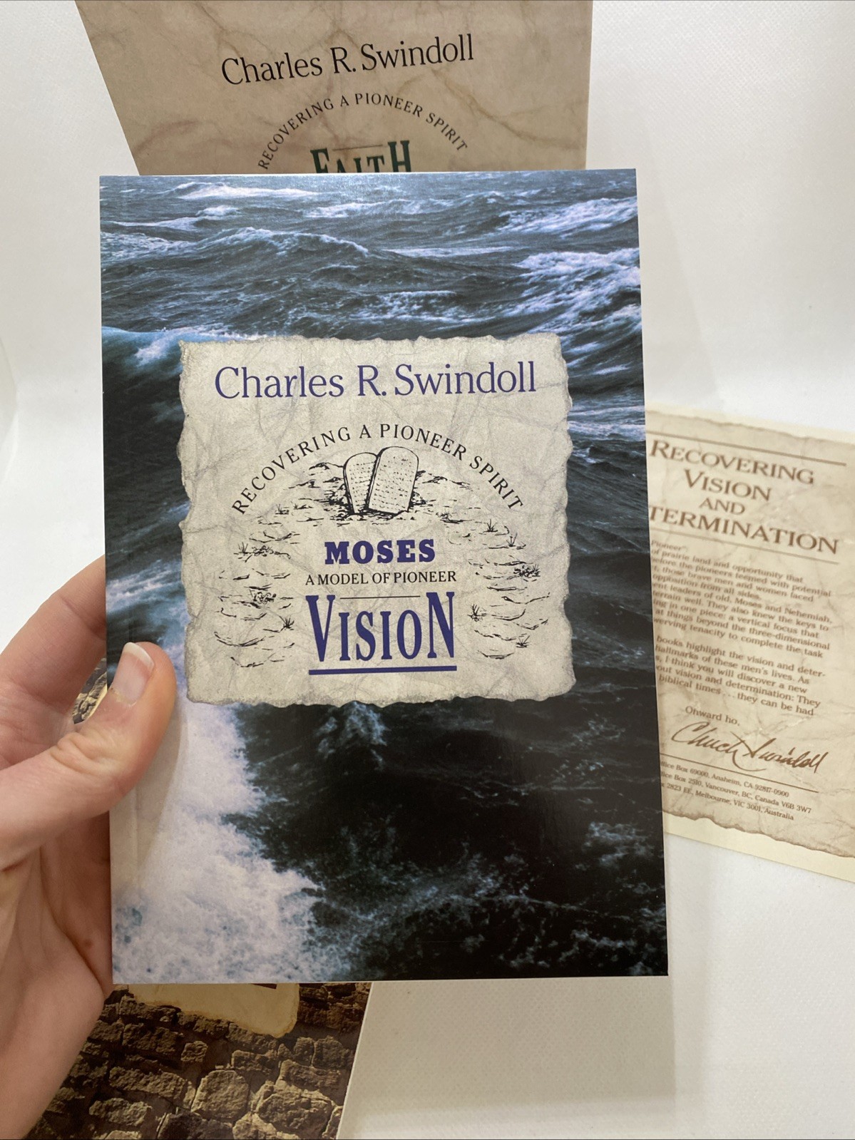 Charles R Swindoll Recovering A Pioneering Spirit Book Set