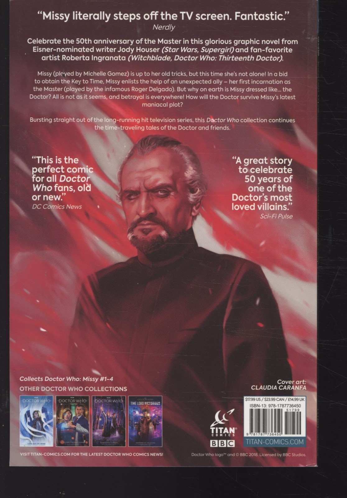 Doctor Who: Missy The Master Plan by Titan Comics Pre-Owned #030