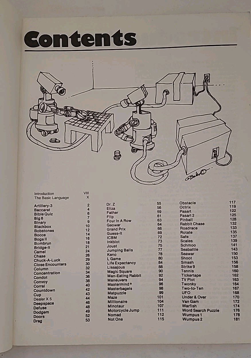 TRS-80 & Basic Computer Games (2) David Ahl & Nahigian – Vintage Programming PB