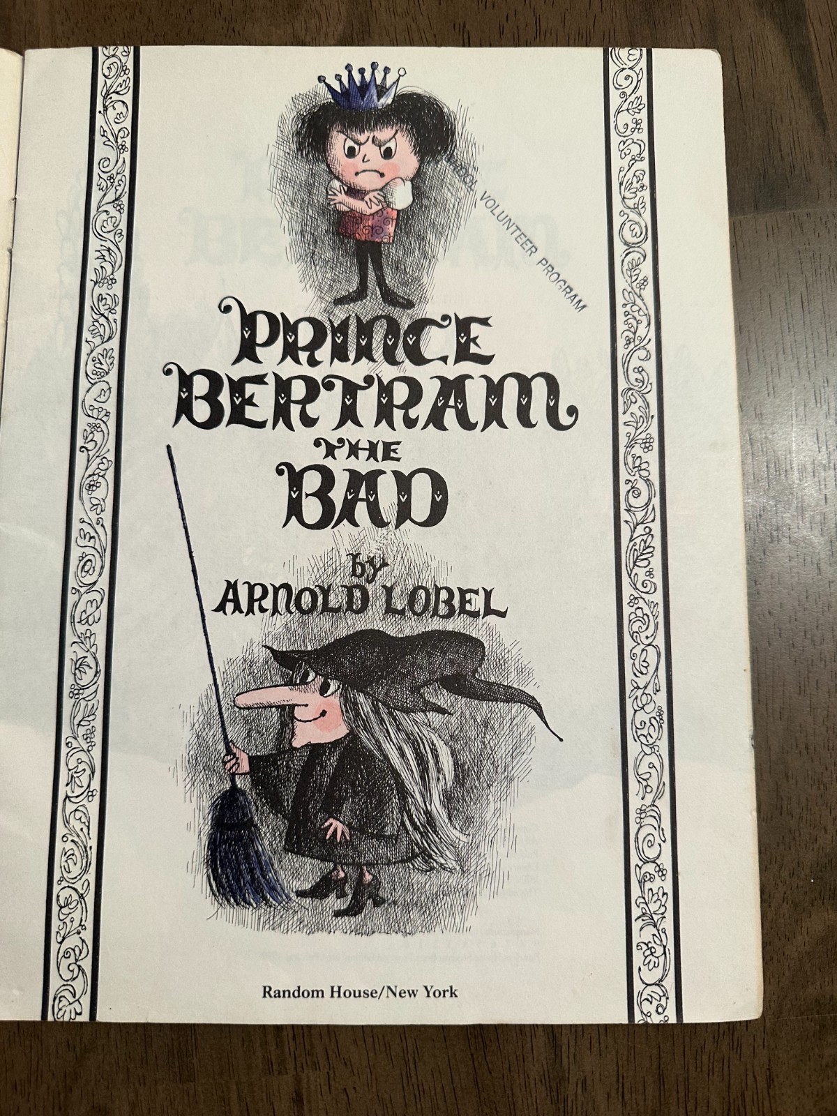 Prince Bertram the Bad by Arnold Lobel Vintage Children’s Book 1979