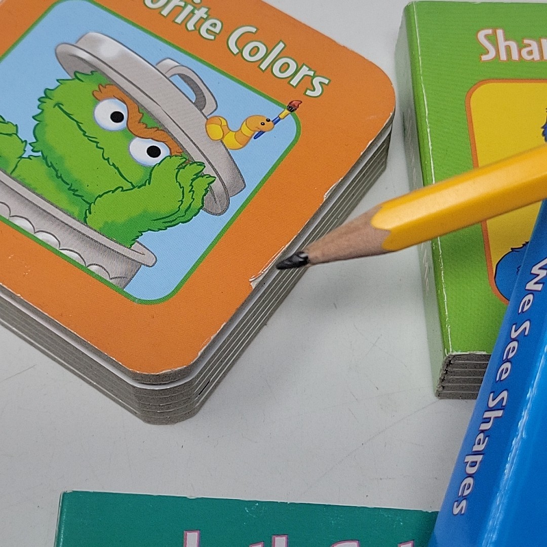 Sesame Street Mini Board Books Lot Of 12 Zoe, Elmo, Bert & Ernie, Cookie Monster