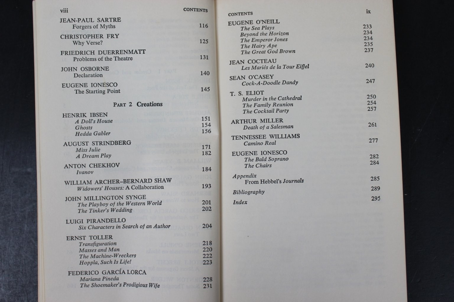 Playwrights on Playwriting Cole 1963 Drama Theory Anthology Hill & Wang PB ~VG