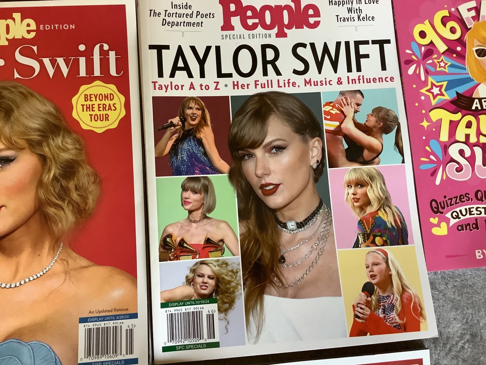 Lot of 12 Taylor Swift Magazines & Books – People, Media Digest, Taylor Verse